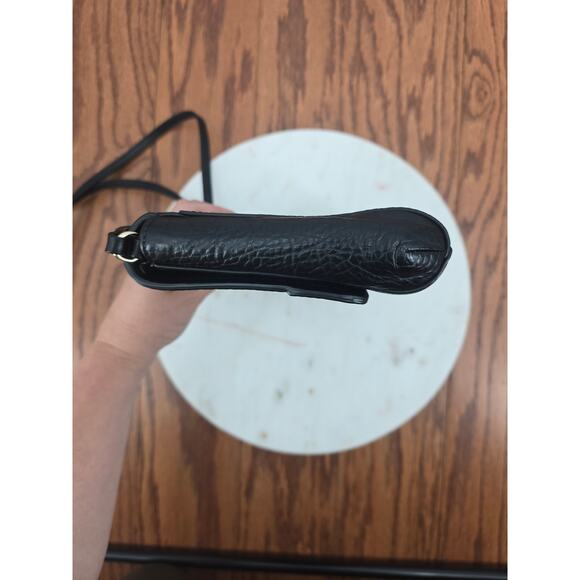 Kate Spade Perri Lane Greer Black Leather Lattice Laser Cutout Crossbody - Picture 5 of 7